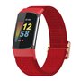 Fitbit Charge 5 &amp; 6 - Elastisches Nylonband - Rot