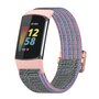 Fitbit Charge 5 &amp; 6 - Elastisches Nylonband - Rosa