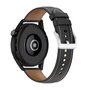 Garmin Venu 2 &amp; 3 - Luxus-Lederarmband - Schwarz - Leder