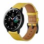 Lederarmband - Gelb - Samsung Galaxy Watch 6 Classic - 47mm & 43mm Lederarmband - Gelb - Samsung Galaxy Watch 6 Classic - 47mm & 43mm