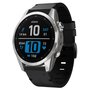 Lederband - Schwarz - Garmin Fenix 7S / 6S / 5S &amp; Instinct 2s