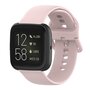 Fitbit Versa 1 / 2 &amp; Lite Silikon-Sportband mit Schnallenverschluss - Pink - Gr&ouml;&szlig;e: Small