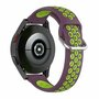 Huawei Watch GT 3 pro - 43mm - Silikon-Sportband mit Schnalle - Lila + gr&uuml;n