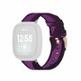 Fitbit Versa 3/4 &amp; Sense 1/2 Segeltuchband - Lila