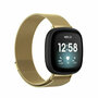 Fitbit Versa 3/4 &amp; Sense 1/2 milanaise Armband - Large - Gold