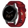 Garmin Venu 3s / Vivoactive 4s / Venu 2s / Vivomove 3s / Forerunner 255s - Segeltucharmband - Rot