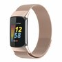 Milanaise-Armband - Vintage Gold - Geeignet f&uuml;r FitBit Charge 5 &amp; 6