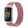 Milanaise-Armband - Rose pink - Geeignet f&uuml;r FitBit Charge 5 &amp; 6