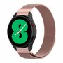 Samsung Galaxy Watch 7 - 40mm / 44mm & Watch FE - Milanaise Armband (runder Anschluss) - Roségold Samsung Galaxy Watch 7 - 40mm / 44mm & Watch FE - Milanaise Armband (runder Anschluss) - Roségold