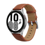 Premium-Lederarmband - Braun - Samsung Galaxy Watch 7 - 40mm / 44mm & Watch FE Premium-Lederarmband - Braun - Samsung Galaxy Watch 7 - 40mm / 44mm & Watch FE