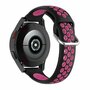 Silikon-Sportarmband mit Schnalle - Schwarz + Rosa - Huawei Watch GT 2 Pro / GT 3 Pro - 46mm Silikon-Sportarmband mit Schnalle - Schwarz + Rosa - Huawei Watch GT 2 Pro / GT 3 Pro - 46mm