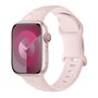 Silikonband Rose Print - Rosa - Geeignet für Apple Watch 38mm / 40mm / 41mm Silikonband Rose Print - Rosa - Geeignet für Apple Watch 38mm / 40mm / 41mm