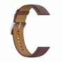 Garmin Forerunner 55 / 245 / 645 - Luxus-Lederarmband - Dunkelbraun Garmin Forerunner 55 / 245 / 645 - Luxus-Lederarmband - Dunkelbraun