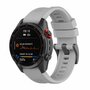 Silikon-Sportband - Grau - Garmin Epix Pro Gen 2 (51mm) / Quatix 7X / 6X & Tactix 7 (pro) Silikon-Sportband - Grau - Garmin Epix Pro Gen 2 (51mm) / Quatix 7X / 6X & Tactix 7 (pro)