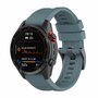 Silikon-Sportarmband - Grau-Blau - Garmin Epix Pro Gen 2 (51mm) / Quatix 7X / 6X & Tactix 7 (pro) Silikon-Sportarmband - Grau-Blau - Garmin Epix Pro Gen 2 (51mm) / Quatix 7X / 6X & Tactix 7 (pro)