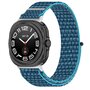 Nylon Sport Looparmband - Blau - Samsung Galaxy Watch Ultra 47mm Nylon Sport Looparmband - Blau - Samsung Galaxy Watch Ultra 47mm