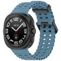 Marine Band Silikon - Grau-Blau - Samsung Galaxy Watch Ultra 47mm Marine Band Silikon - Grau-Blau - Samsung Galaxy Watch Ultra 47mm