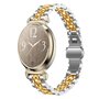 Metallgliederarmband - Silber mit Gold - Garmin Lily 2