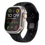 Ultimate Sport Edition Armband - Schwarz - Geeignet f&uuml;r Apple Watch 44mm / 45mm / 46mm / 49mm