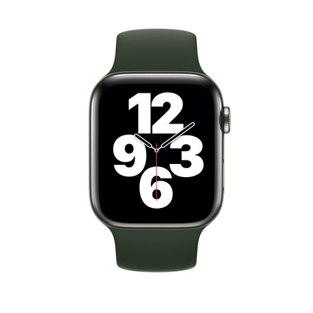 Solo Loop Link series Armband - Größe: L - Army Green - Geeignet für Apple Watch 38mm / 40mm / 41mm