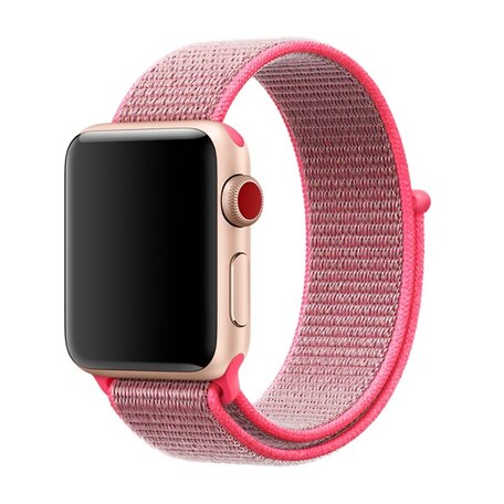 Sport Loop Armband - Pink - Geeignet für Apple Watch 38mm / 40mm / 41mm