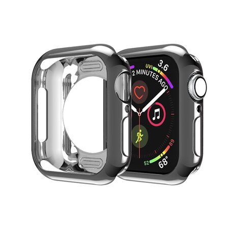 Silikongehäuse 38mm - Schwarz - Geeignet für Apple Watch 38mm