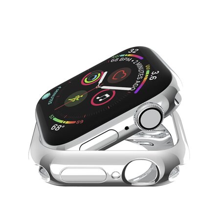 Silikongehäuse 38mm - Silber - Geeignet für Apple Watch 38mm