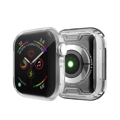 Silikonhülle (vollständig geschützt) 44mm - Silber - Geeignet für Apple Watch 44mm