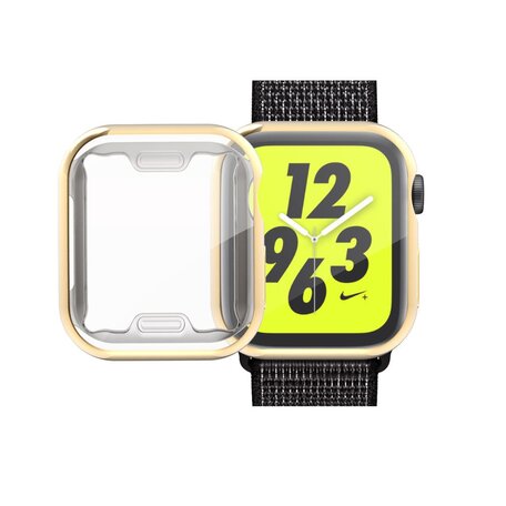Silikonhülle (vollständig geschützt) 44mm - Gold - Geeignet für Apple Watch 44mm