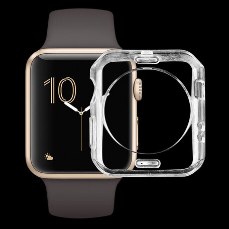 Silikonhülle 42mm - Transparent - Geeignet für Apple Watch 42mm
