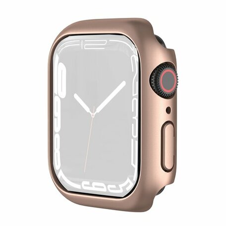 Apple Watch 45mm Hartschalengehäuse (offene Vorderseite) - Roségold - Geeignet für Apple Watch 45mm