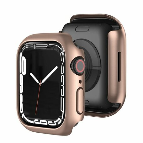 Apple Watch 45mm Hartschalengehäuse (offene Vorderseite) - Roségold - Geeignet für Apple Watch 45mm