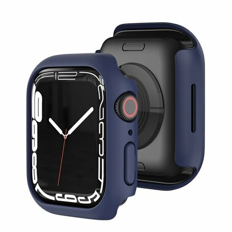 Apple Watch 45mm Hartschalengehäuse (offene Vorderseite) - Dunkelblau - Passend für Apple Watch 45mm