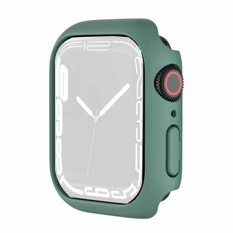 Apple Watch 45mm Hartschalengehäuse (offene Vorderseite) - Grün - Geeignet für Apple Watch 45mm