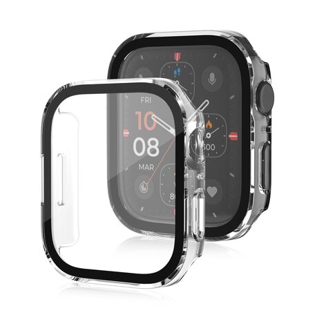 Hartschalengehäuse 45mm - Transparent - Geeignet für Apple Watch 45mm