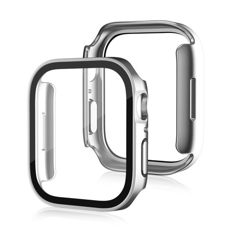 Hartschalengehäuse 45mm - Silber - Geeignet für Apple Watch 45mm