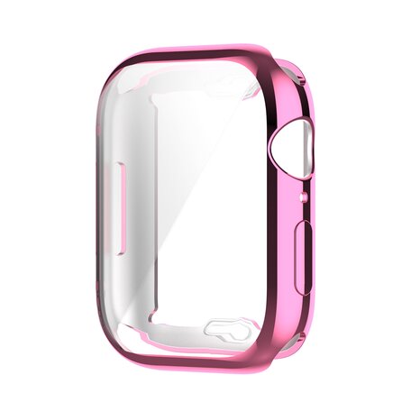 Silikonhülle (vollständig geschützt) 45mm - Pink - Geeignet für Apple Watch 45mm