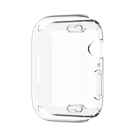 Silikonhülle (vollständig geschützt) 45mm - Transparent - Geeignet für Apple Watch 45mm