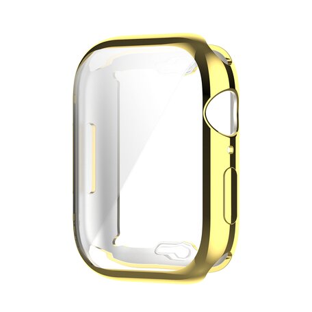 Silikonhülle (vollständig geschützt) 45mm - Gold - Geeignet für Apple Watch 45mm