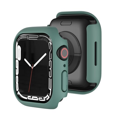 Apple Watch 41mm Hartschalengehäuse (offene Vorderseite) - Grün - Geeignet für Apple Watch 41mm
