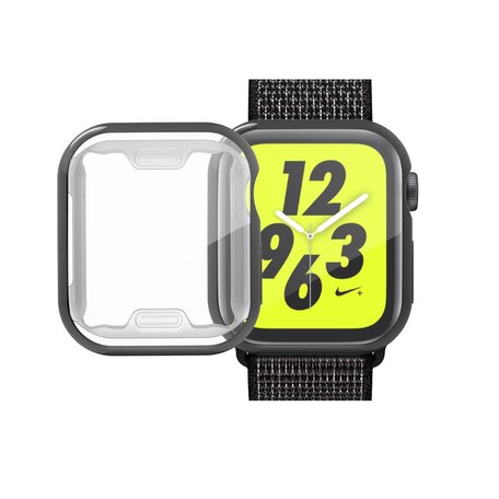 Silikonhülle (vollständig geschützt) 40mm - Schwarz - Geeignet für Apple Watch 40mm