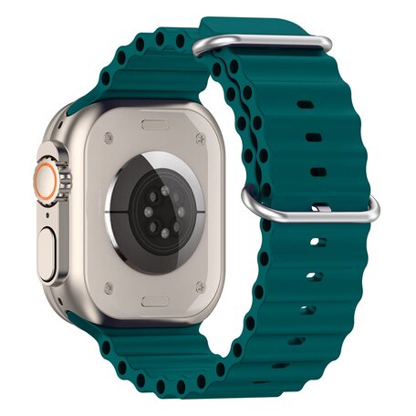 Armband Ocean - Dunkelgrün - Geeignet für Apple Watch 42mm / 44mm / 45mm / 49mm