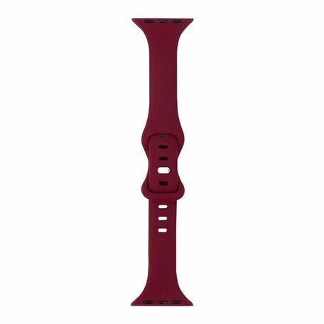 Sportarmband Slim Fit - Bordeaux - Geeignet für Apple Watch 42mm / 44mm / 45mm / 49mm