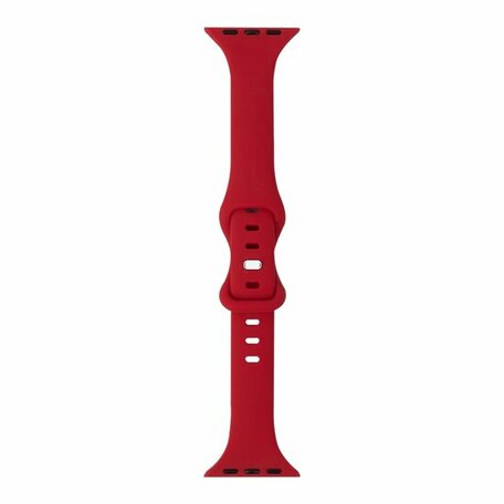 Sportarmband Slim Fit - Rot - Geeignet für Apple Watch 42mm / 44mm / 45mm / 49mm