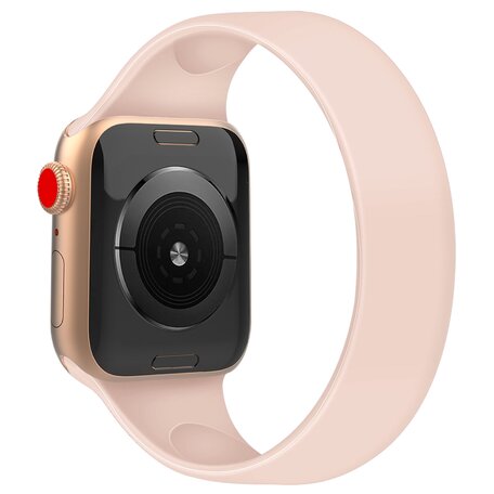 Solo Loop Link series Armband - Größe: S - Pink - Geeignet für Apple Watch 42mm / 44mm / 45mm / 49mm
