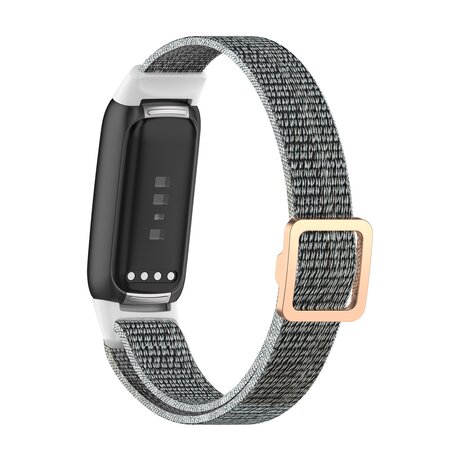 Fitbit Luxe - Elastisches Nylonband - Grau