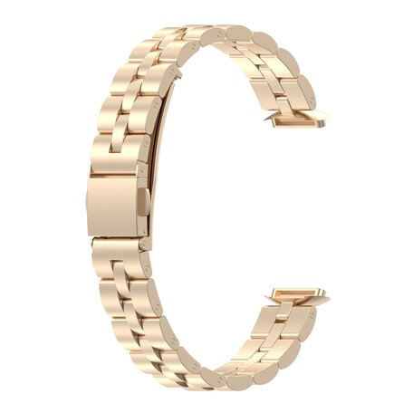 Fitbit Luxe - Stahlgliederband - Gold