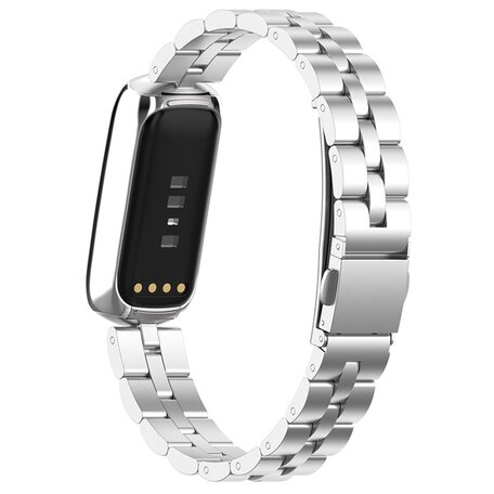 Fitbit Luxe - Stahlgliederband - Silber