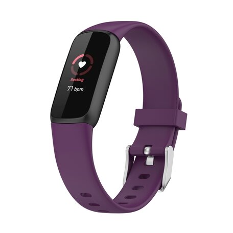 Fitbit Luxe - Sportarmband mit Schnalle - Größe: Large - Lila