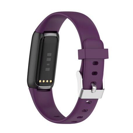 Fitbit Luxe - Sportarmband mit Schnalle - Größe: Large - Lila